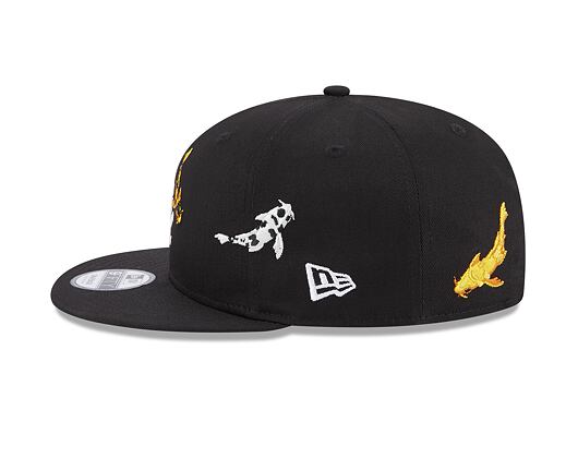 Kšiltovka New Era 9FIFTY MLB Koi Fish Chicago White Sox Black / Optic White