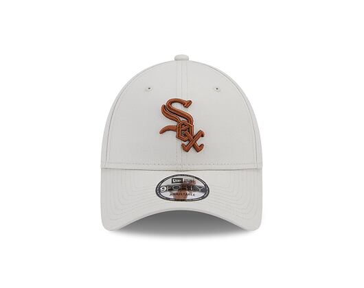 Kšiltovka New Era 9FORTY MLB League Essential Chicago White Sox Stone / Toasted Peanut