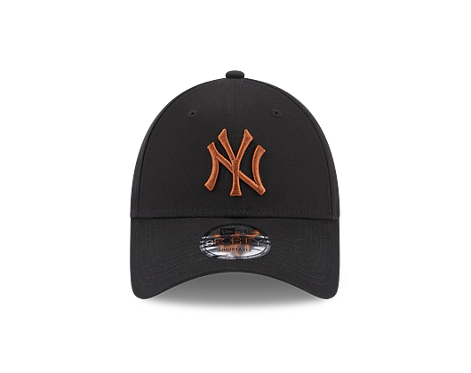Kšiltovka New Era 9FORTY MLB League Essential New York Yankees Black / Toasted Peanut