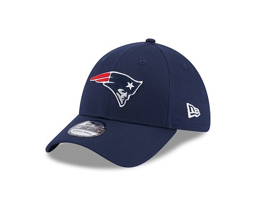 Kšiltovka New Era 39THIRTY NFL Comfort New England Patriots Oceanside Blue / Front Door Red