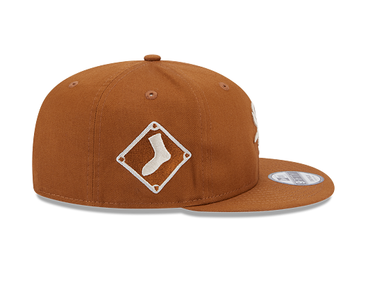 Kšiltovka New Era 9FIFTY MLB Side Patch Chicago White Sox Toasted Peanut / Stone