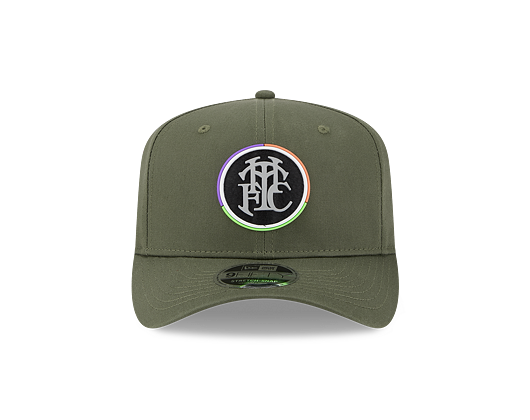 Kšiltovka New Era 9FIFTY Stretch-Snap Rubber Flock Tottenham Hotspur FC New Olive