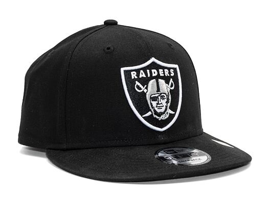 Kšiltovka New Era - NFL All Black 9FIFTY - Las Vegas Raiders - Black / Team Color