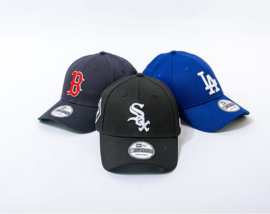 Kšiltovka New Era 9FORTY MLB Team Side Patch Chicago White Sox Black / Optic White