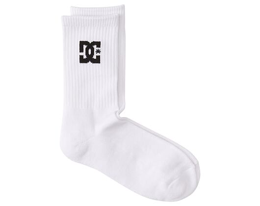 Ponožky DC SPP DC CREW 3PK  SOCK WBB0 Snow White