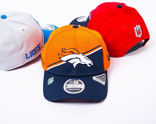 Kšiltovka New Era 9FORTY Stretch-Snap NFL Sideline 23 Denver Broncos Team Colors