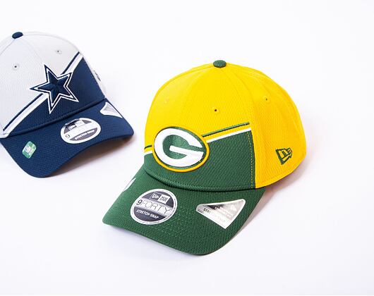 Kšiltovka New Era 9FORTY Stretch-Snap NFL Sideline 23 Green Bay Packers Team Colors