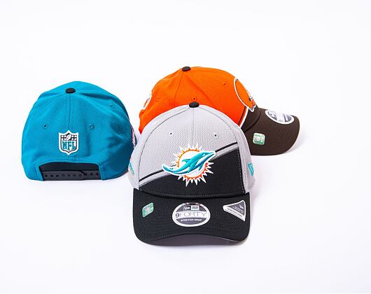 Kšiltovka New Era 9FORTY Stretch-Snap NFL Sideline 23 Miami Dolphins