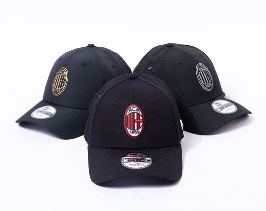 Kšiltovka New Era - 9FORTY Core AC Milan - Black