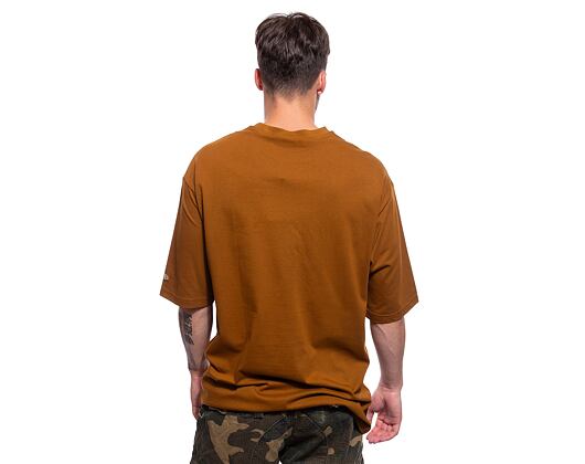 Triko New Era League Essentials Oversized Tee Los Angeles Dodgers Toasted Peanut / Stone
