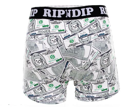 Pánské Boxerky Rip N Dip Moneybag Boxers Olive