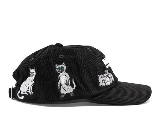 Kšiltovka Rip N Dip Man I Love Felines Strapback Black & Charcoal