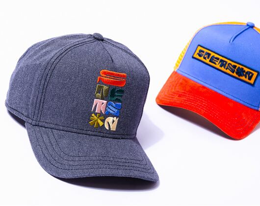 Kšiltovka Stetson Trucker Cap Melange Stetson x The Feebles Grey/MC