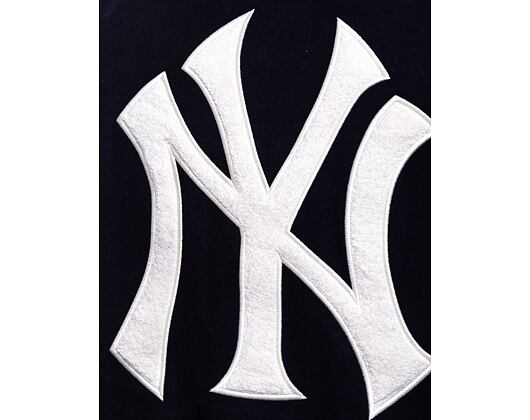 Bunda New Era MLB Patch Varsity Jacket New York Yankees Cooperstown Navy / White