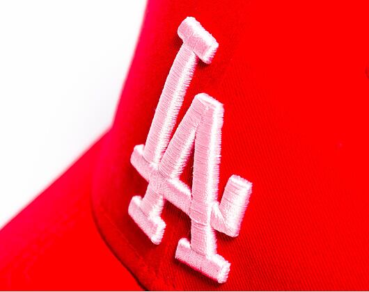 Dámská Kšiltovka New Era 9FORTY Womens MLB League Essential Los Angeles Dodgers Scarlet / Wild Rose 