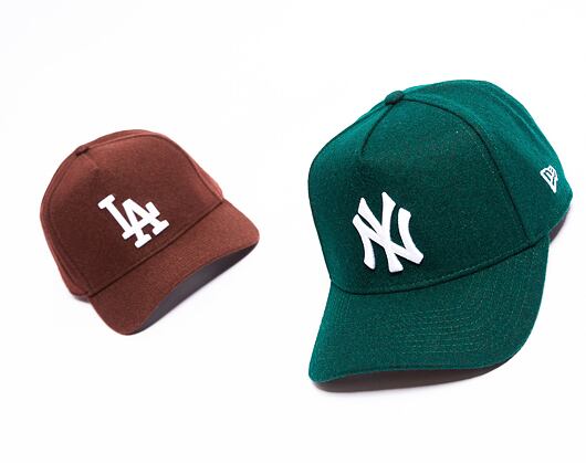 Kšiltovka New Era 9FORTY E-Frame MLB Melton New York Yankees Dark Green / White