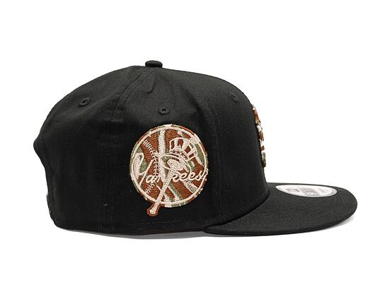 Kšiltovka New Era 9FIFTY MLB Seasonal Infill New York Yankees Black / Olive