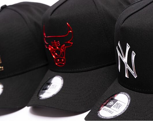 Kšiltovka New Era 9FORTY E-Frame MLB Foil Pack New York Yankees Black