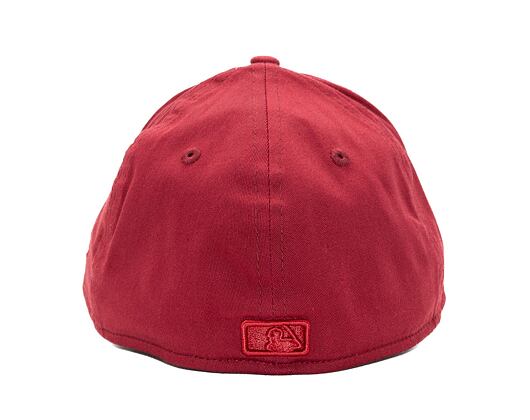 Kšiltovka New Era 39THIRTY MLB League Essential New York Yankees Cardinal / White