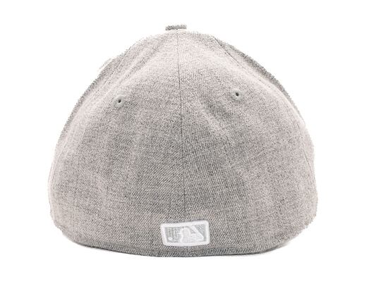 Kšiltovka New Era 39THIRTY MLB Heather Wool New York Yankees Grey