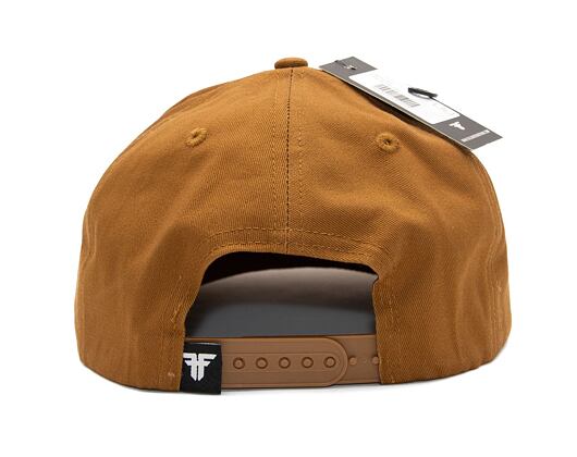 Kšiltovka Fallen Insignia Flat Golden Brown/Black