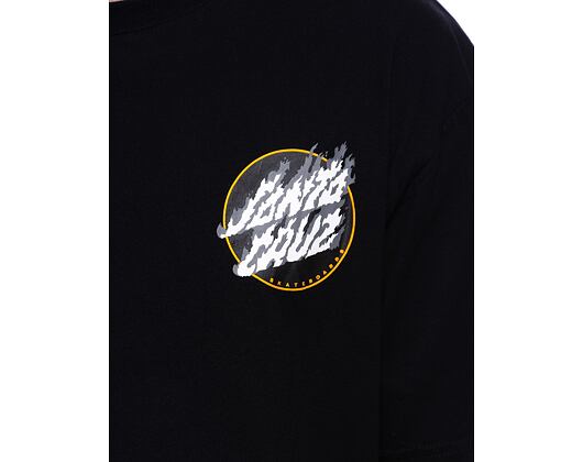 Triko Santa Cruz Pokemon Fire Type 3 T-Shirt Black