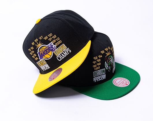 Kšiltovka Mitchell & Ness Nba Champ Is Here Snapback Los Angeles Lakers Black