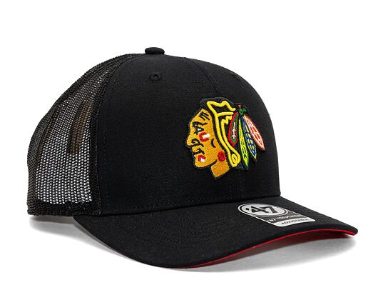 Kšiltovka '47 Brand NHL Chicago Blackhawks Black Ballpark '47 TRUCKER