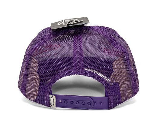 Kšiltovka Von Dutch Trucker Atlanta Foam Purple/Green