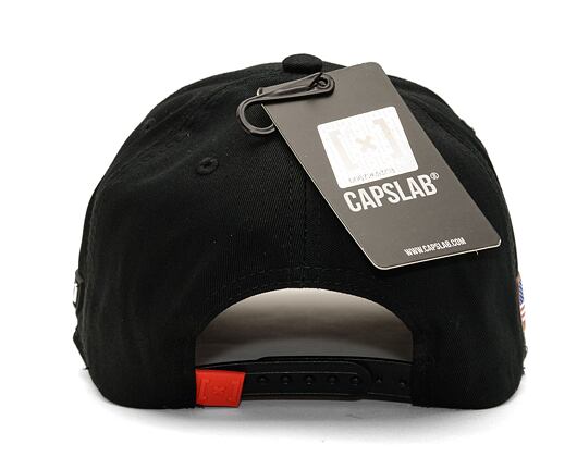 Kšiltovka Capslab NASA A-Frame Black