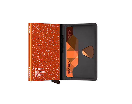 Peněženka Secrid Bandwallet TPU Sheltersuit Black-Orange