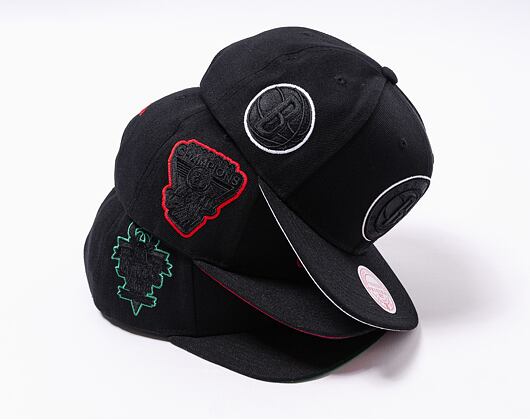 Kšiltovka Mitchell & Ness Tc Bottoms Snapback Hwc NBA MIAMI HEAT Black