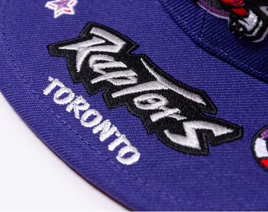 Kšiltovka Mitchell & Ness All Out Snapback Hwc NBA TORONTO RAPTORS Purple
