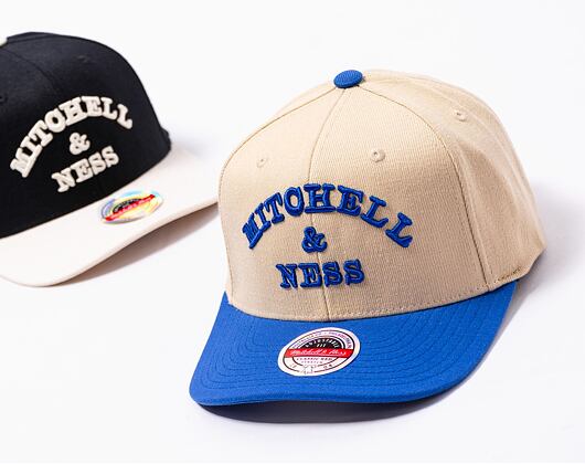 Kšiltovka Mitchell & Ness Vntg Thread Stretch Snapback Branded Off White