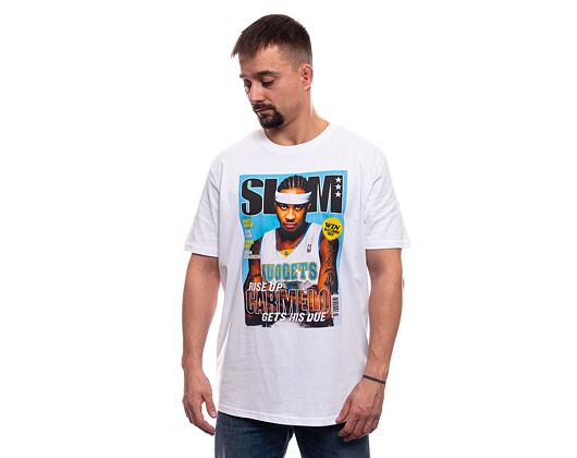 Triko Mitchell & Ness Slam Tee NBA DENVER NUGGETS White