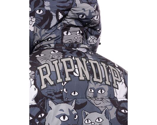 Bunda Rip N Dip Family Tree Puffer Jacket (Black)