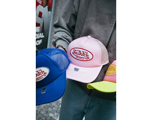Kšiltovka Von Dutch Tampa Trucker Foam Pink/Pink
