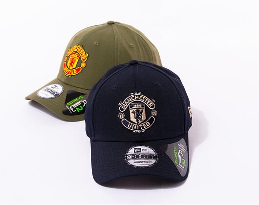 Kšiltovka New Era 9FORTY Seasonal Pop Manchester United FC Navy / Stone