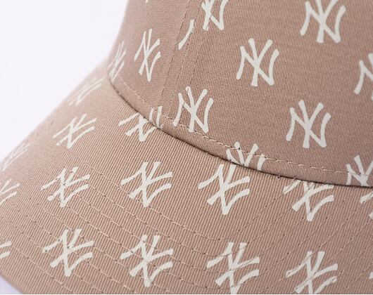Dámská kšiltovka New Era 9FORTY Womens MLB Monogram New York Yankees Ash Brown