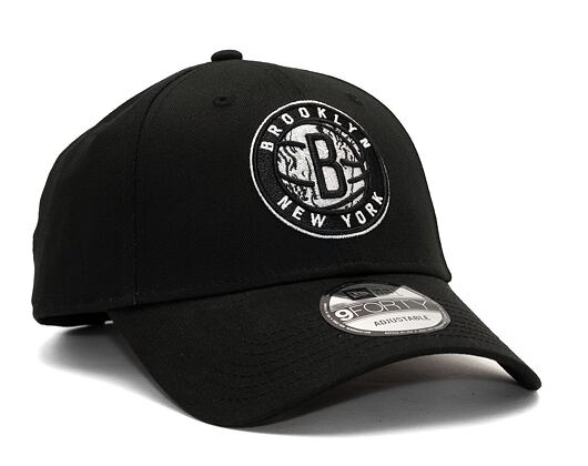Kšiltovka New Era 9FORTY NBA Infill Brooklyn Nets Black / Graphite Grey