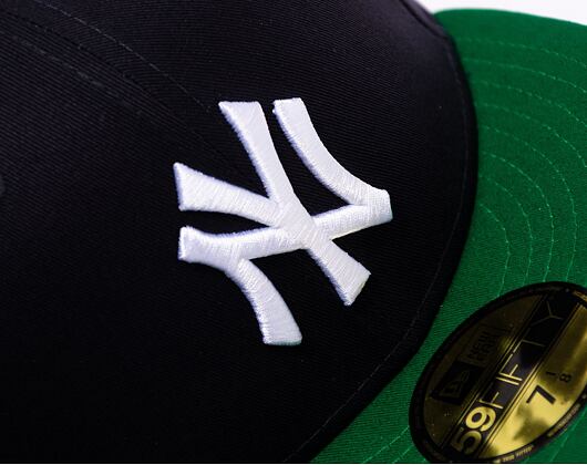 Kšiltovka New Era 59FIFTY MLB Team Color New York Yankees Cooperstown Navy / White / Kelly Green