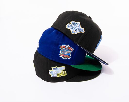Kšiltovka New Era 59FIFTY MLB Team Color Los Angeles Dodgers Cooperstown Royal Blue / White / Kelly