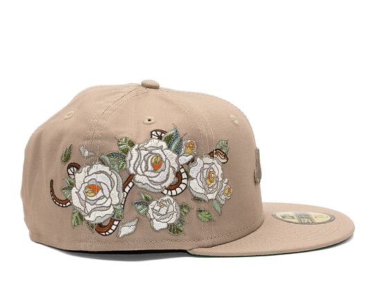 Kšiltovka New Era 59FIFTY Flower Icon Ash Brown