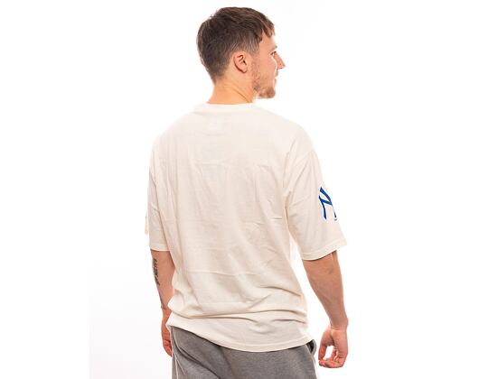 Triko New Era MLB Anniversary Oversized Tee New York Yankees Off White / Navy