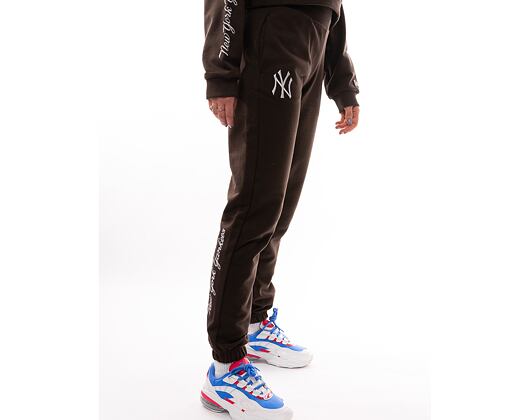 Dámské tepláky New Era MLB Lifestyle Joggers New York Yankees Brown / White