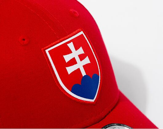 Dětská Kšiltovka New Era 9FORTY Kids National Team - Slovakia Scarlet