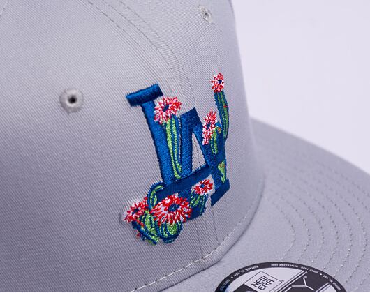 Kšiltovka New Era 9FIFTY MLB Flower Icon Los Angeles Dodgers Grey