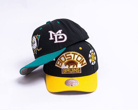 Kšiltovka Mitchell & Ness Overbite Pro Snapback Vntg Boston Bruins Black