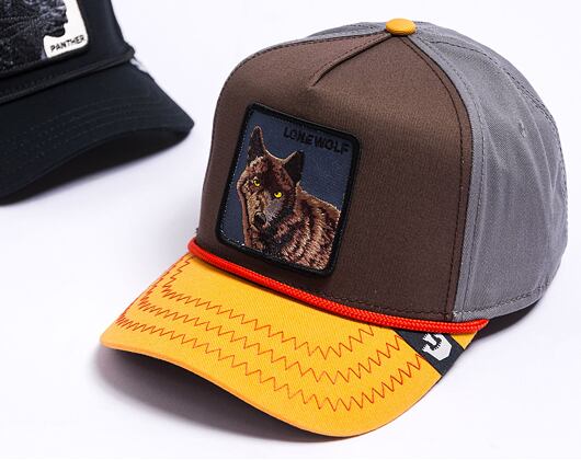 Kšiltovka Goorin - Lone Wolf 100 A-Frame - Brown