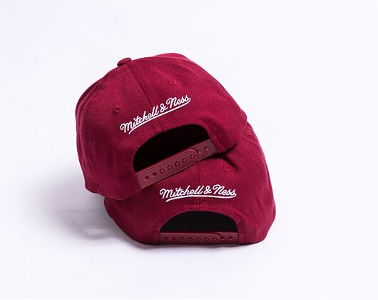 Kšiltovka Mitchell & Ness Burgundy Classic Red Milwaukee Bucks